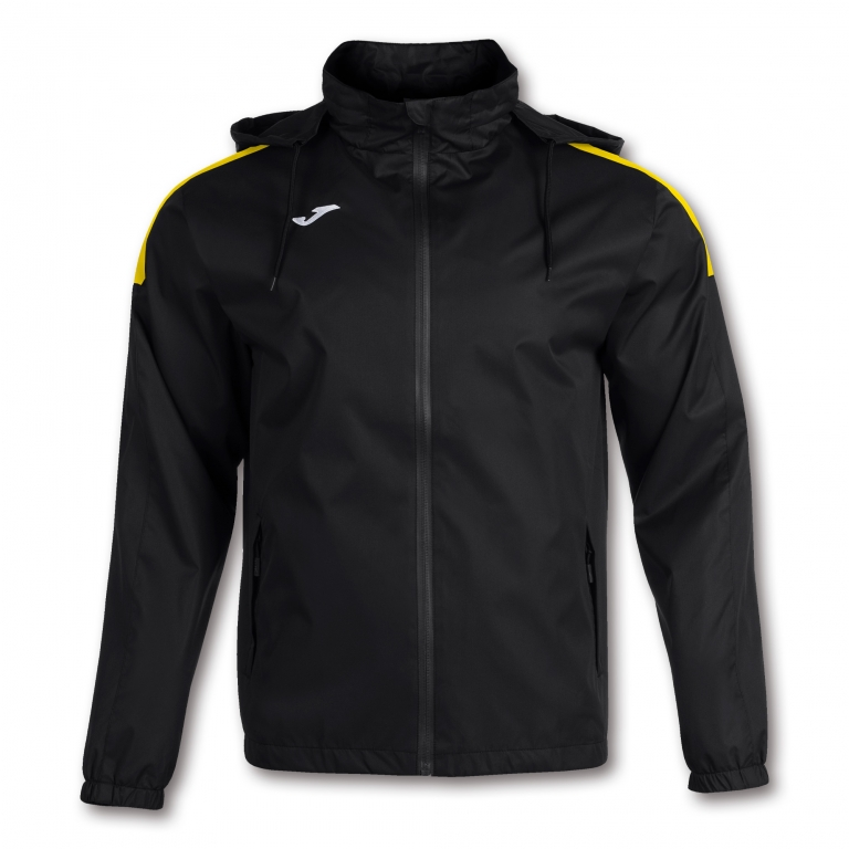 TRIVOR RAINCOAT BLACK YELLOW