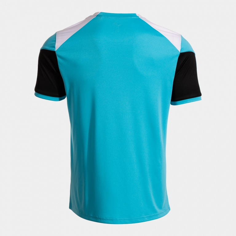 DANUBIO SHORT SLEEVE T-SHIRT TURQUOISE BLACK