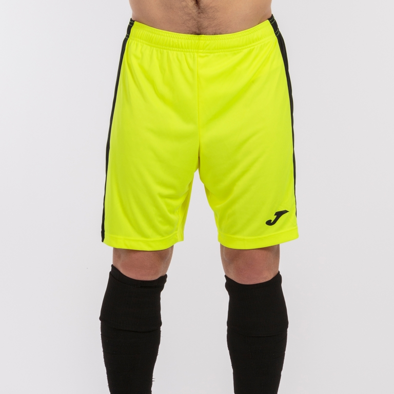 MAXI SHORT FLUOR YELLOW BLACK