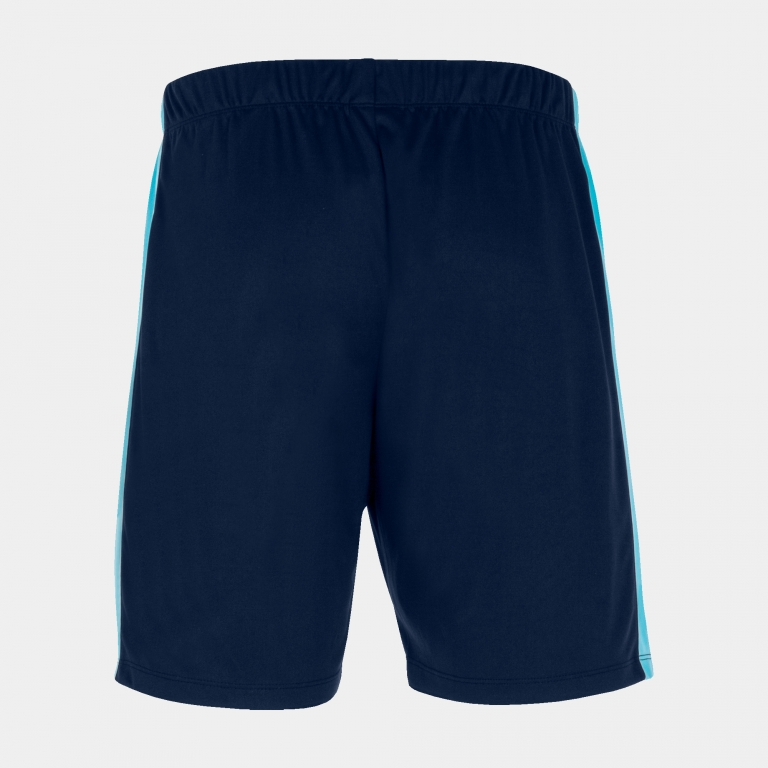 MAXI SHORT DARK NAVY FLUOR TURQUOISE