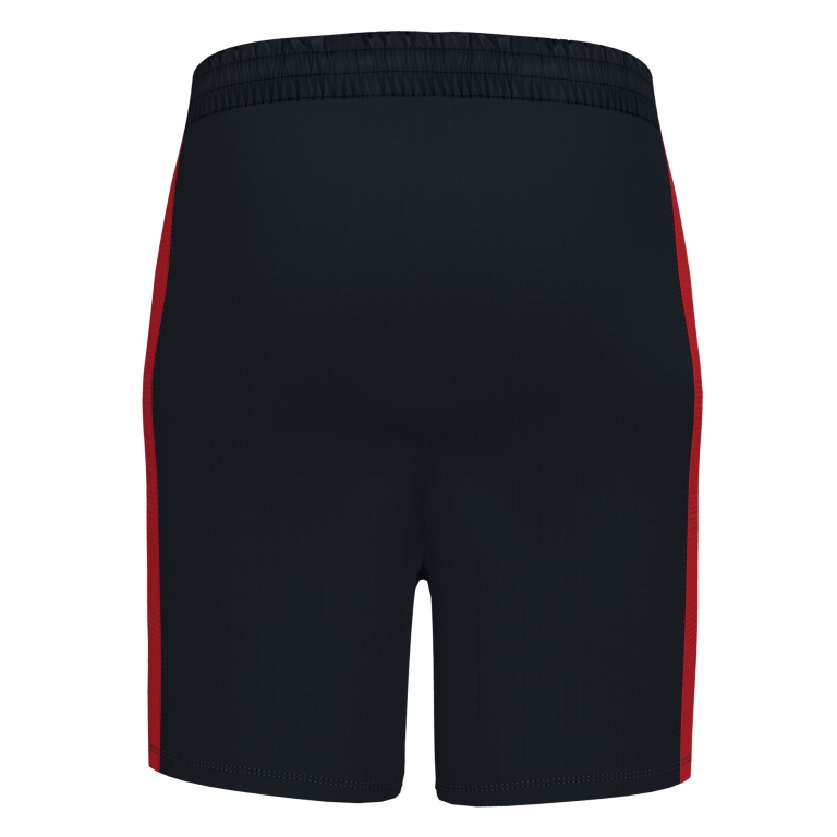 MAXI SHORT BLACK RED