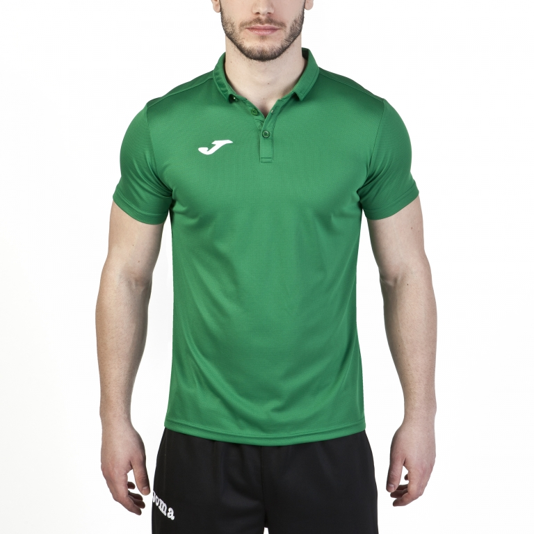 POLO SHIRT HOBBY GREEN MEDIUM S/S