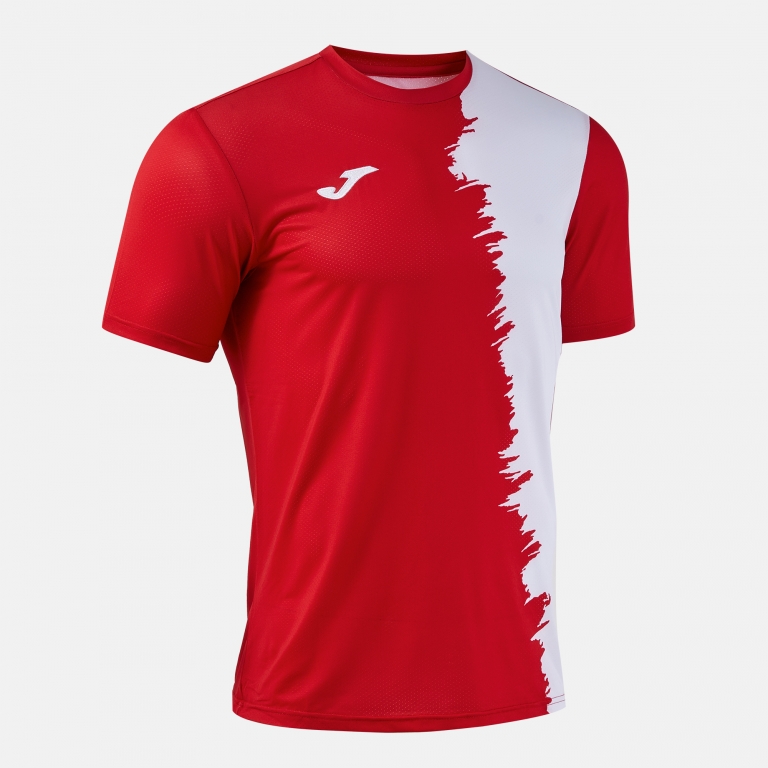 PICASHO SHORT SLEEVE T-SHIRT RED WHITE