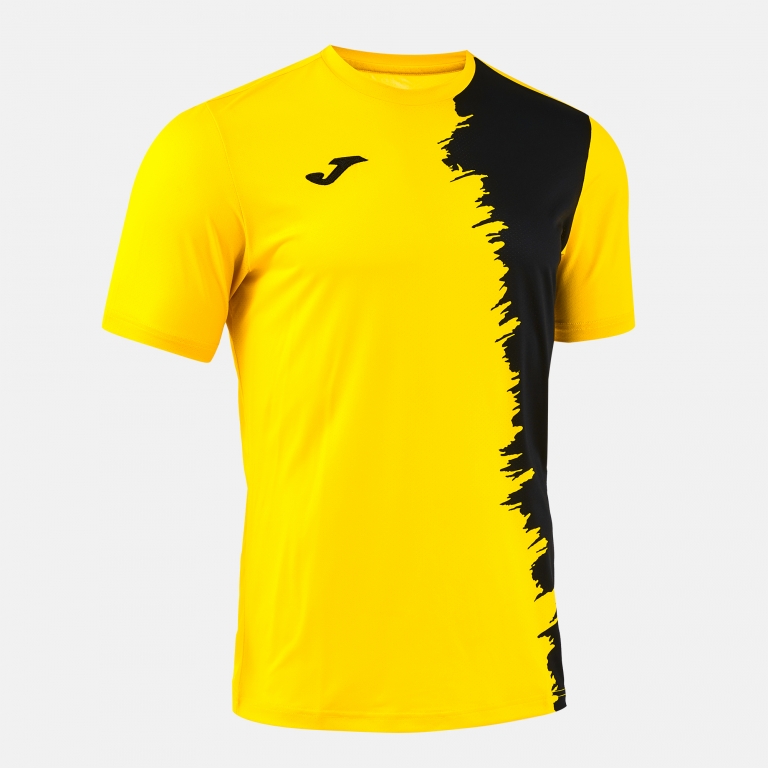 PICASHO SHORT SLEEVE T-SHIRT YELLOW BLACK