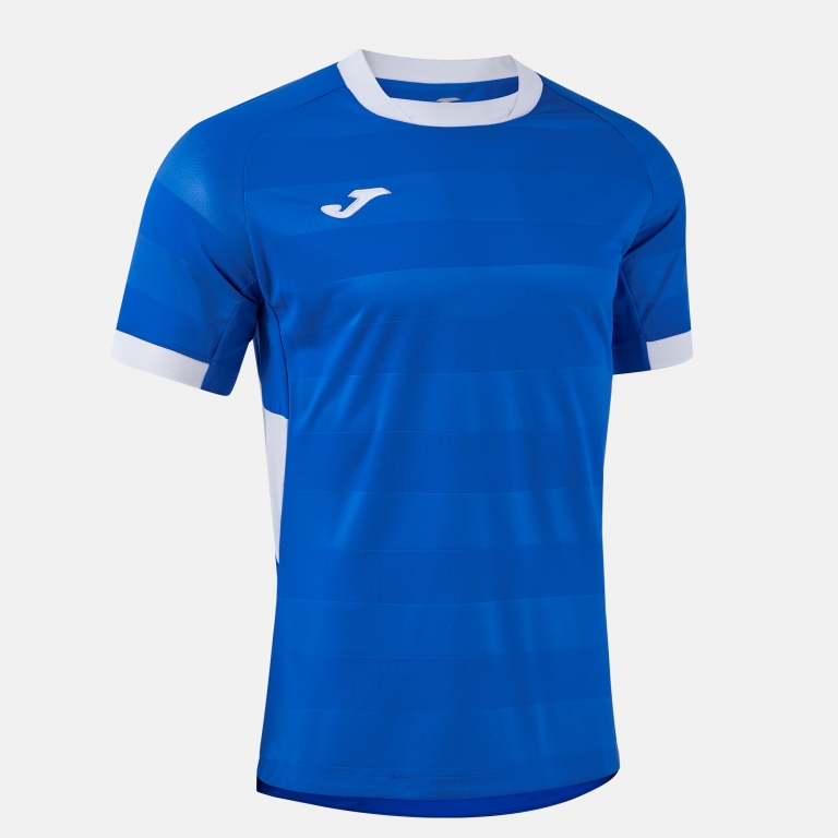 TOLETUM VII SHORT SLEEVE T-SHIRT ROYAL BLUE WHITE