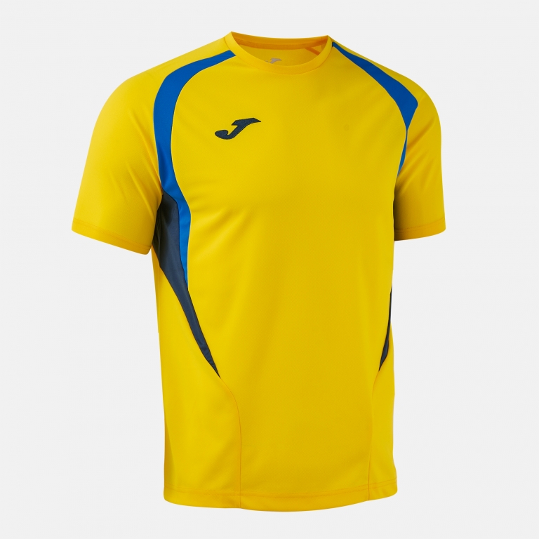 CHAMPIONSHIP 20 SHORT SLEEVE T-SHIRT YELLOW ROYAL BLUE