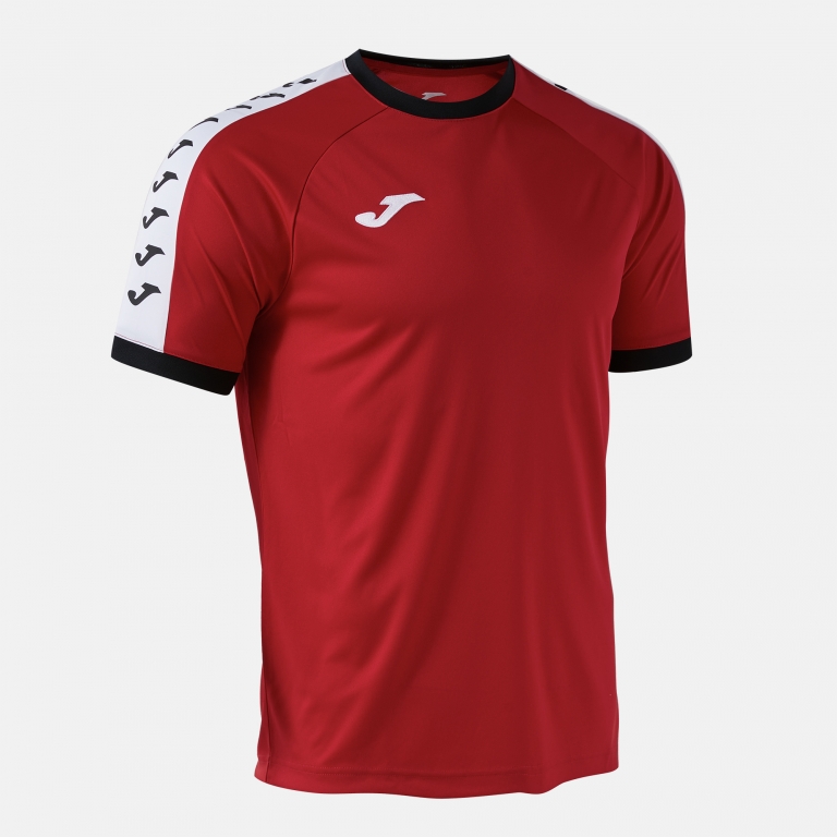 HEROIC SHORT SLEEVE T-SHIRT RED BLACK