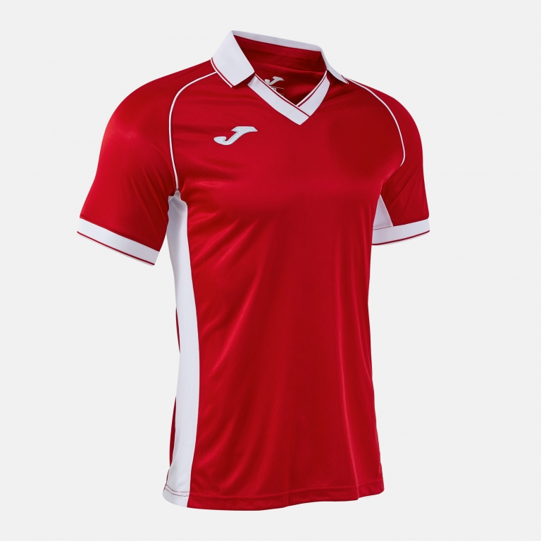 VINTAGE ECO RETRO SHORT SLEEVE T-SHIRT RED WHITE