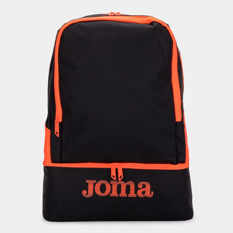 BACKPACK ESTADIO III BLACK-ORANGE