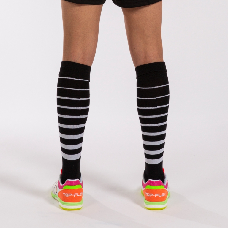 PREMIER II SOCKS BLACK WHITE