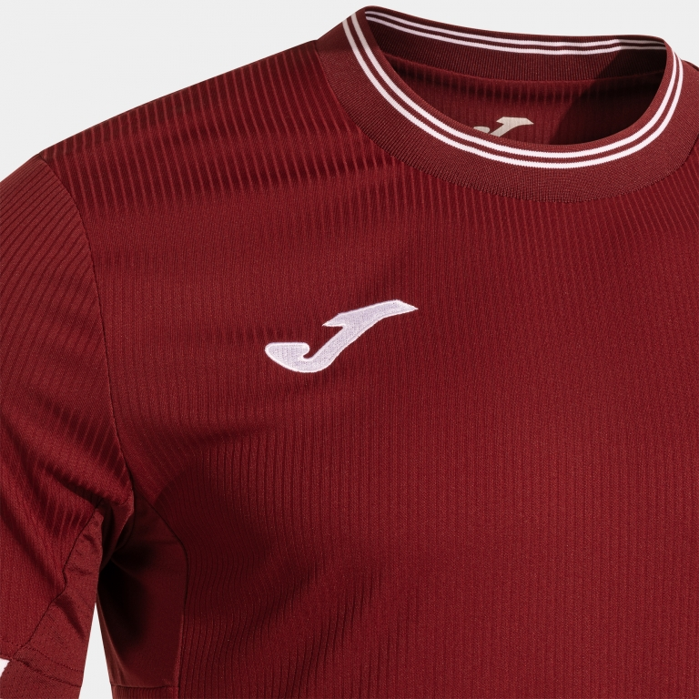TOLETUM VI SHORT SLEEVE T-SHIRT BURGUNDY