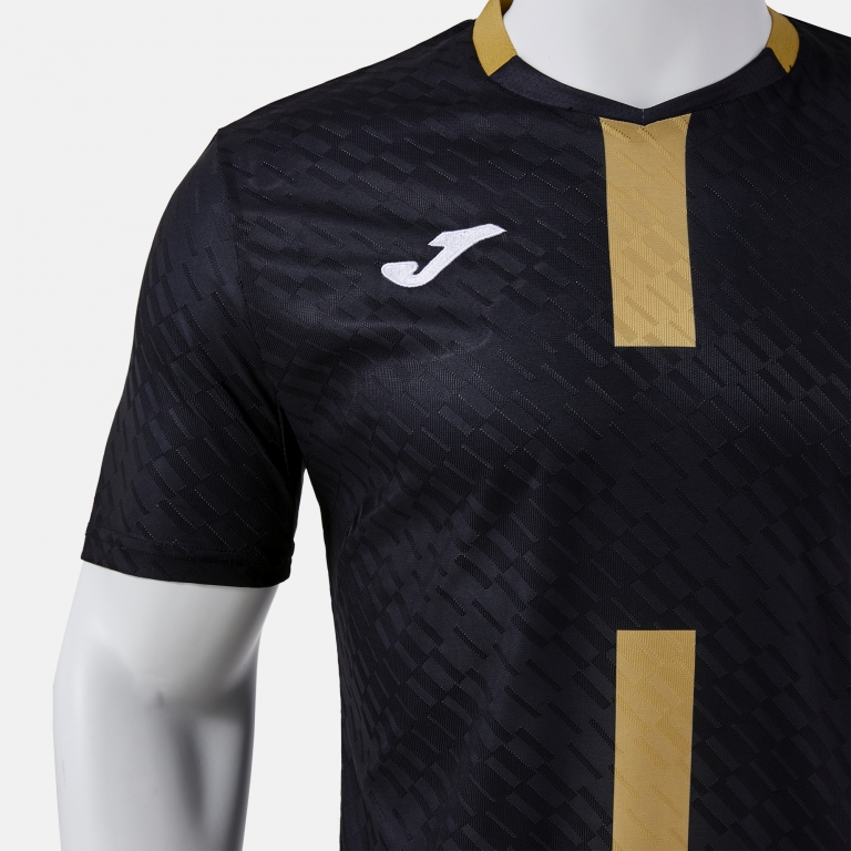 SHORT-SLEEVE SHIRT PROTEAM III BLACK GOLD
