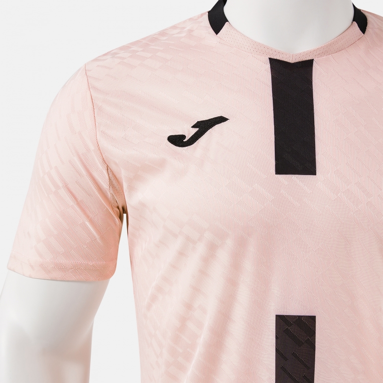 SHORT SLEEVE SHIRT PROTEAM III PINK BLACK