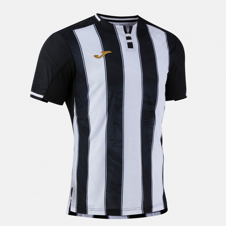 SHORT SLEEVE SHIRT PREMIER BLACK WHITE