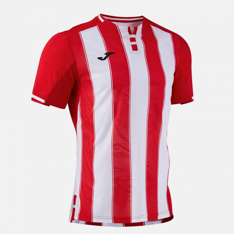 SHORT SLEEVE SHIRT PREMIER RED WHITE