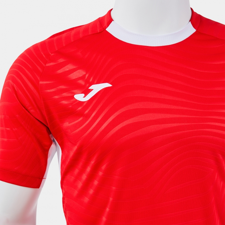 SHORT-SLEEVE T-SHIRT KICK PRO RED WHITE