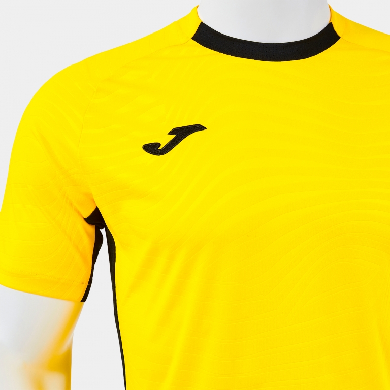 SHORT-SLEEVE T-SHIRT KICK PRO YELLOW BLACK