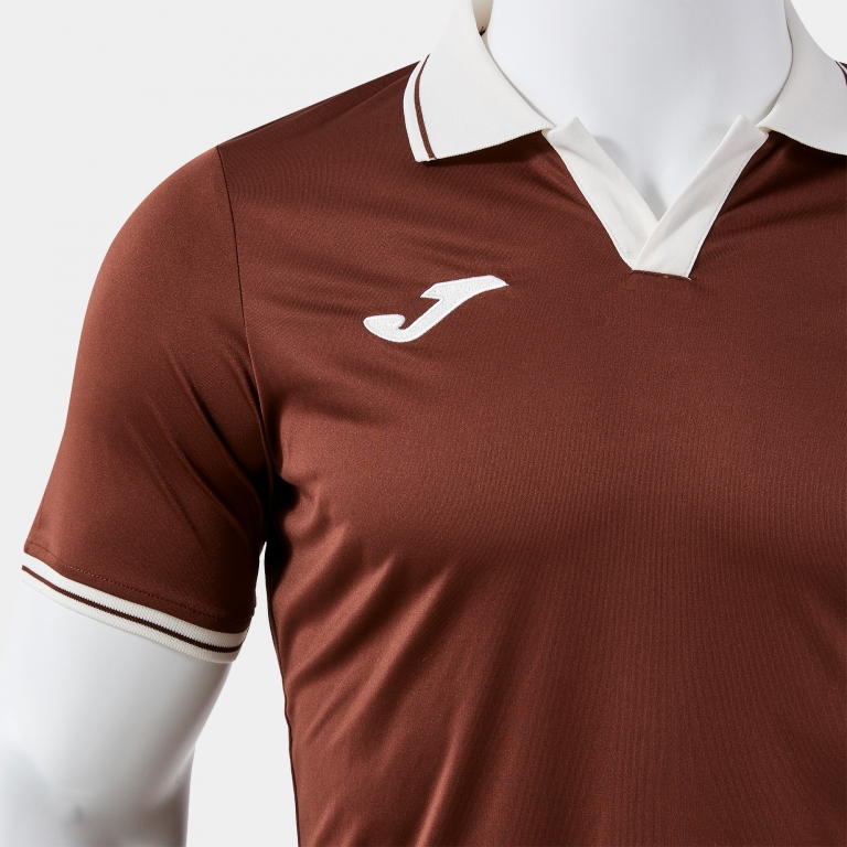 SHORT SLEEVE SHIRT GALAXY BROWN BEIGE