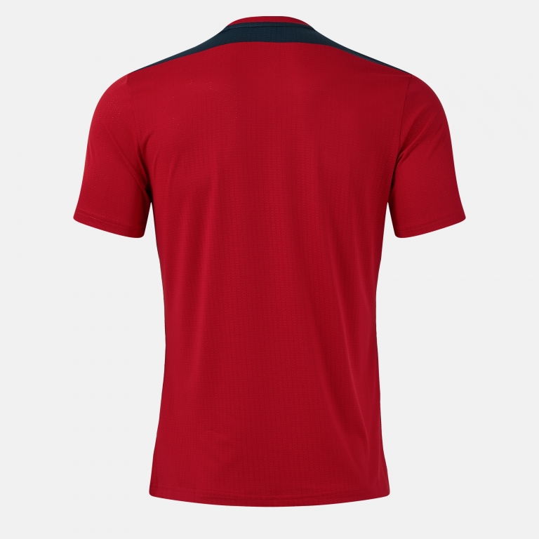 SHORT SLEEVE SHIRT TOLEDO II RED DARK NAVY