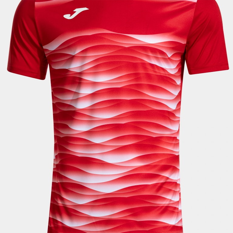 TIGER VII SHORT SLEEVE T-SHIRT RED WHITE