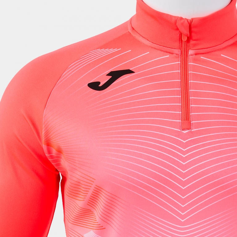 SWEATSHIRT ELITE XII FLUORESCENT CORAL