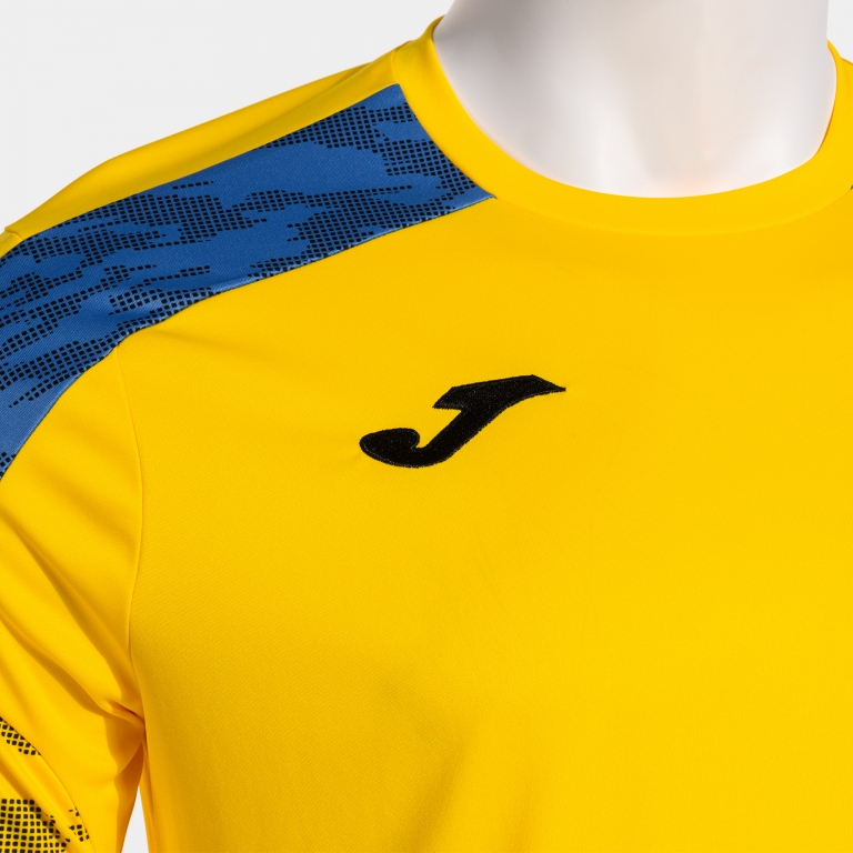 CHAMPIONSHIP VIII SHORT SLEEVE T-SHIRT YELLLOW ROYAL BLUE