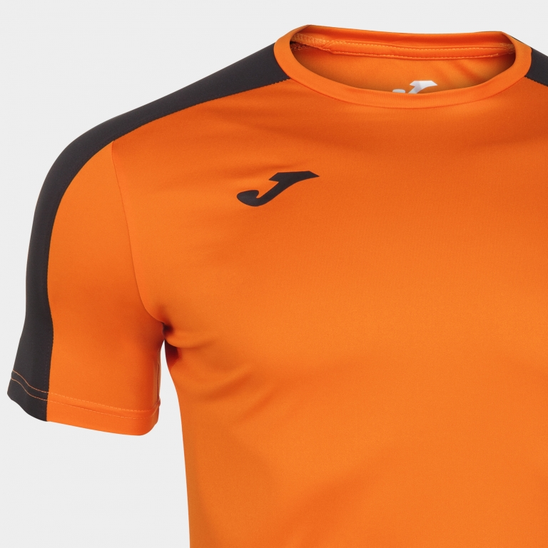 ACADEMY T-SHIRT ORANGE-BLACK S/S