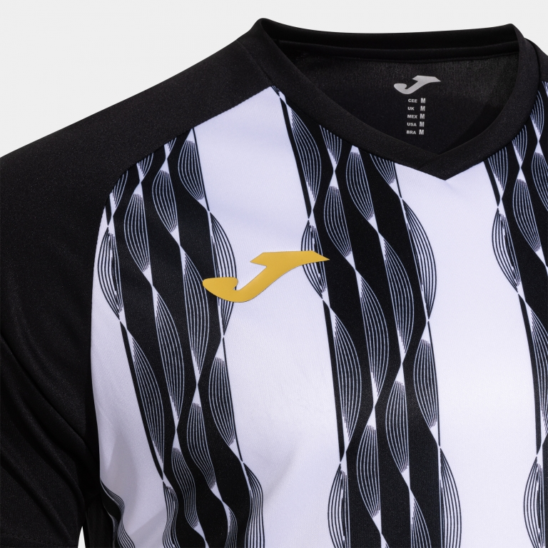 INTER V SHORT SLEEVE T-SHIRT BLACK WHITE