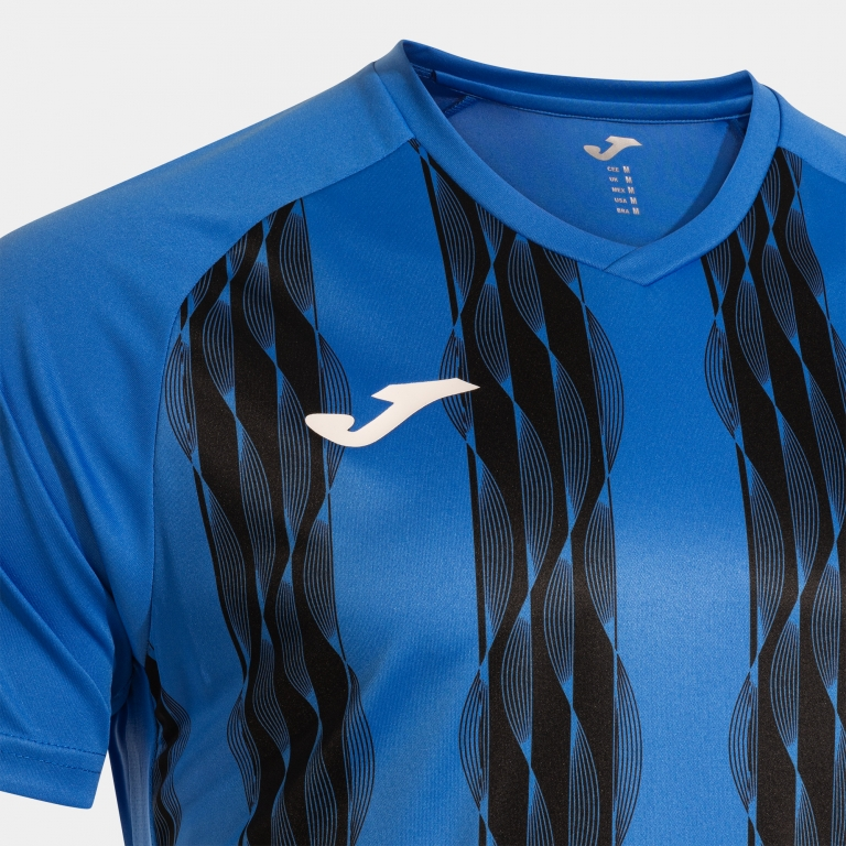 INTER V SHORT SLEEVE T-SHIRT ROYAL BLUE BLACK