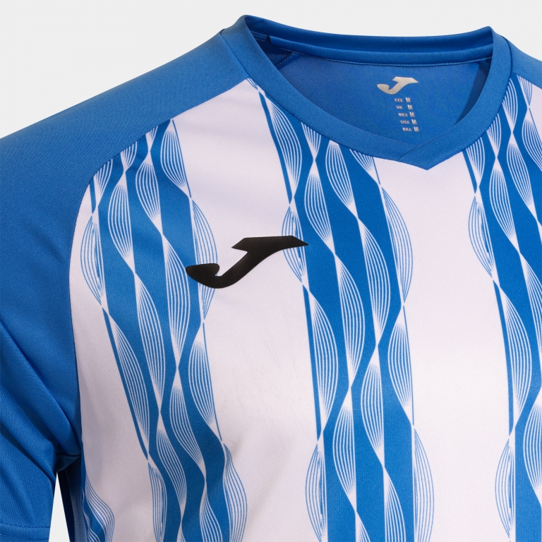 INTER V SHORT SLEEVE T-SHIRT ROYAL BLUE WHITE