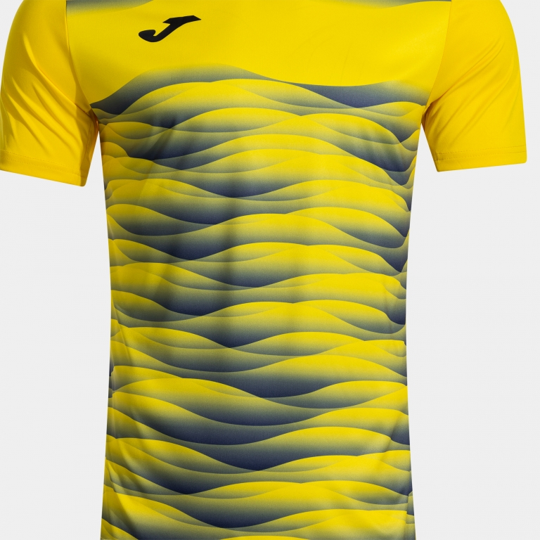 TIGER VII SHORT SLEEVE T-SHIRT YELLOW DARK NAVY