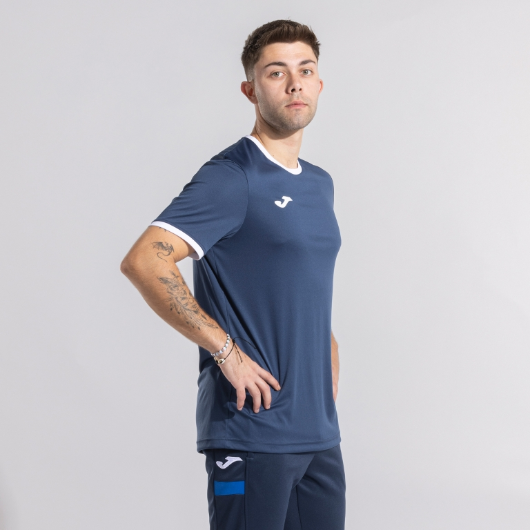 COMBI PREMIUM SHORT SLEEVE T-SHIRT DARK NAVY WHITE