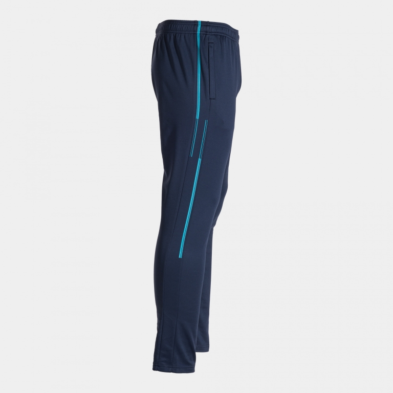 CHAMPIONSHIP VIII LONG PANTS DARK NAVY FLUOR TURQUOISE