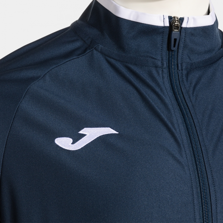 COMBI PREMIUM FULL ZIP SWEATSHIRT DARK NAVY WHITE