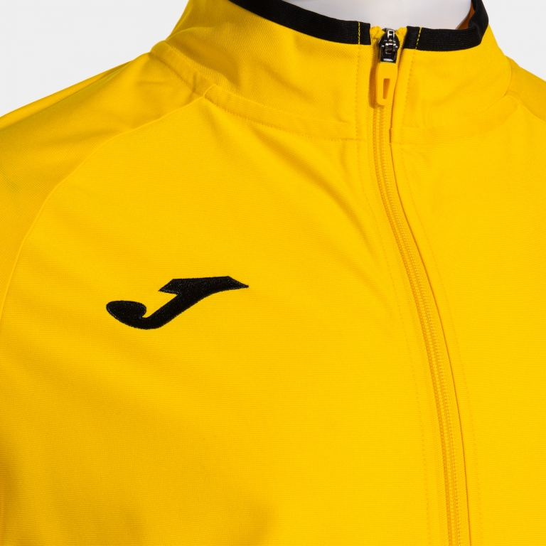 COMBI PREMIUM FULL ZIP SWEATSHIRT YELLOW BLACK