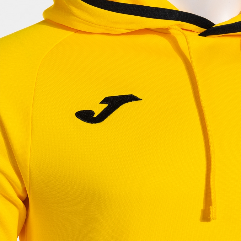 COMBI PREMIUM HOODIE YELLOW BLACK