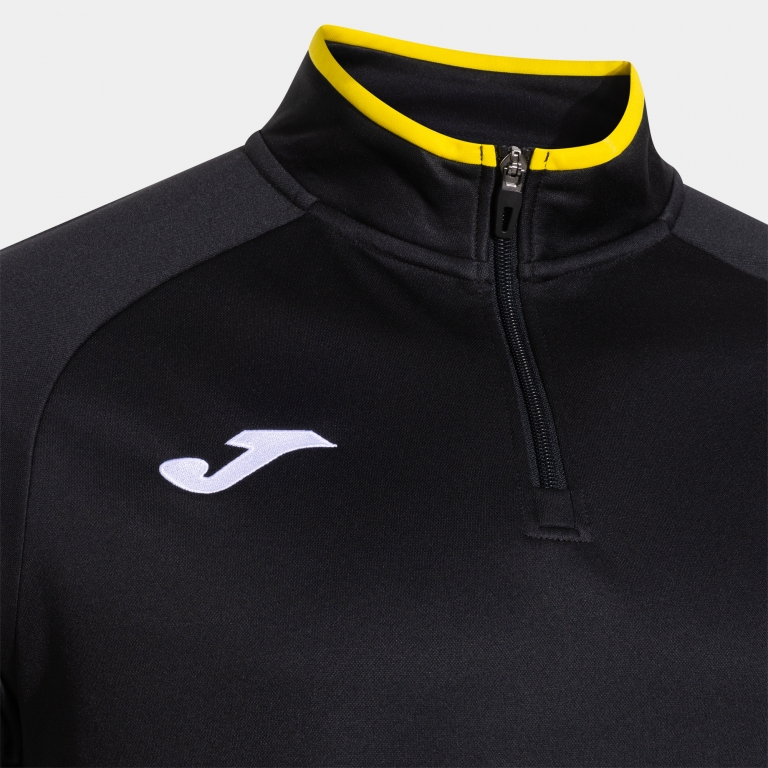 COMBI PREMIUM SWEATSHIRT BLACK YELLOW