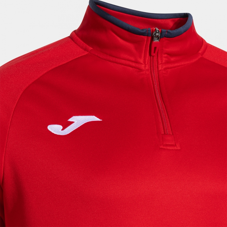COMBI PREMIUM SWEATSHIRT RED DARK NAVY