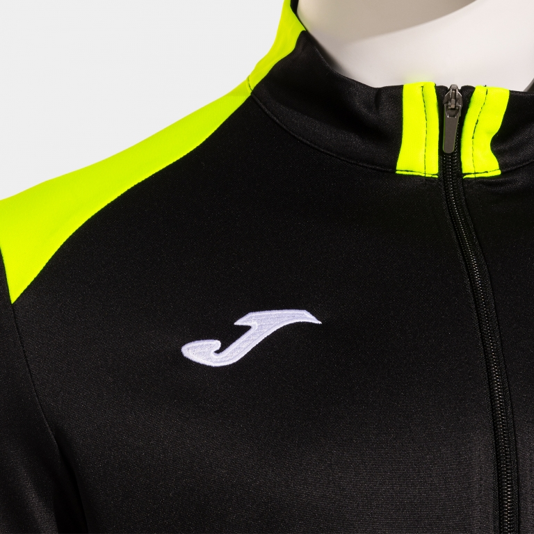 DANUBIO TRACKSUIT BLACK FLUOR YELLOW