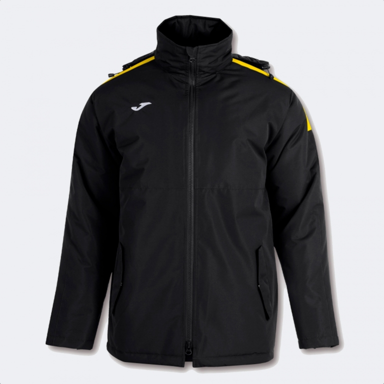 TRIVOR ANORAK BLACK YELLOW