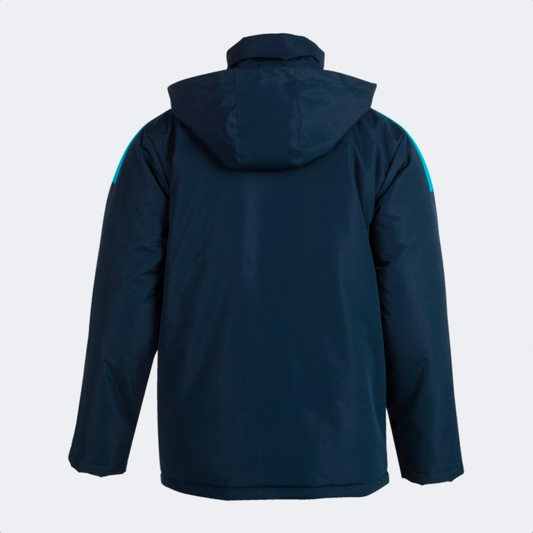 TRIVOR ANORAK NAVY FLUOR TURQUOISE 
