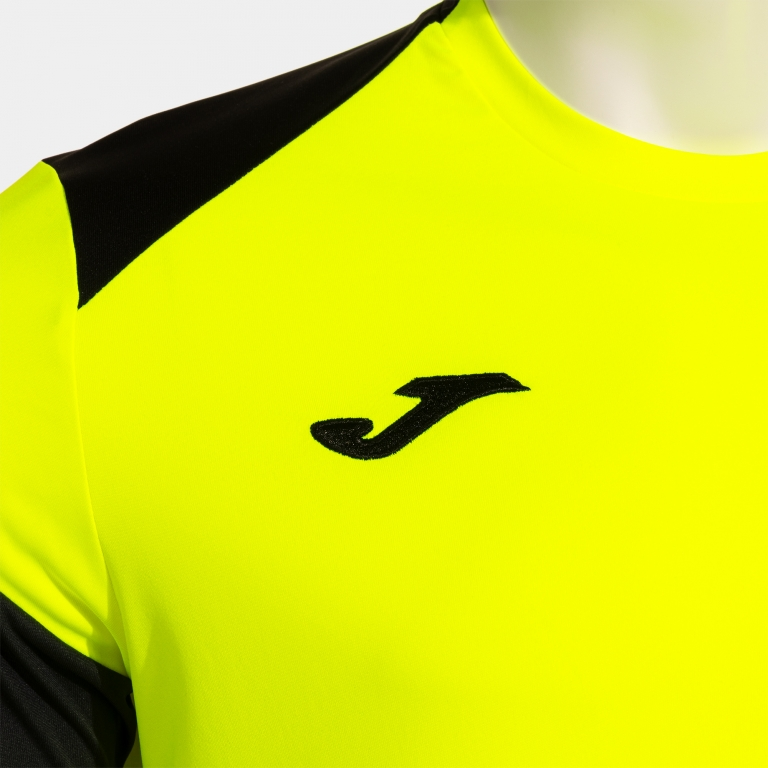 DANUBIO SHORT SLEEVE T-SHIRT YELLOW BLACK