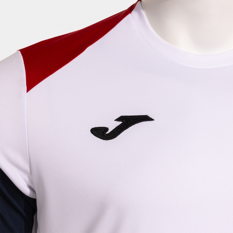 DANUBIO SHORT SLEEVE T-SHIRT WHITE RED
