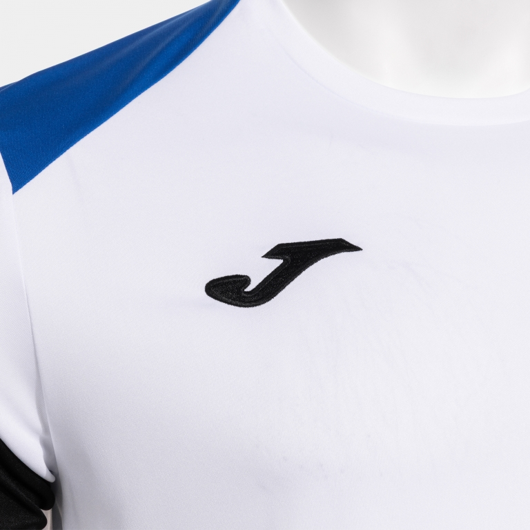 DANUBIO SHORT SLEEVE T-SHIRT WHITE ROYAL BLUE