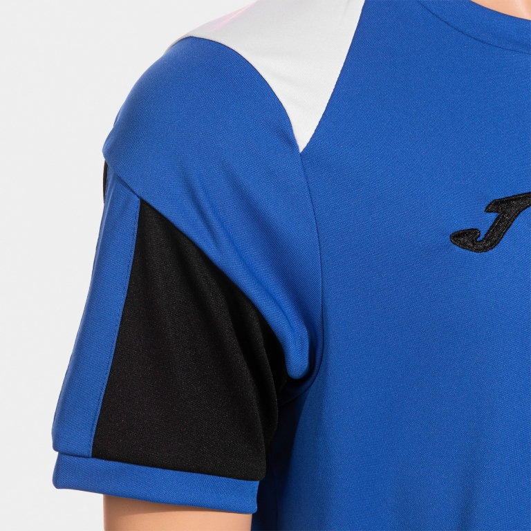 DANUBIO SHORT SLEEVE T-SHIRT ROYAL BLUE BLACK