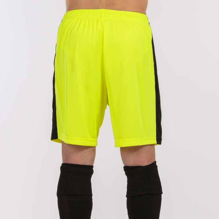 MAXI SHORT FLUOR YELLOW BLACK