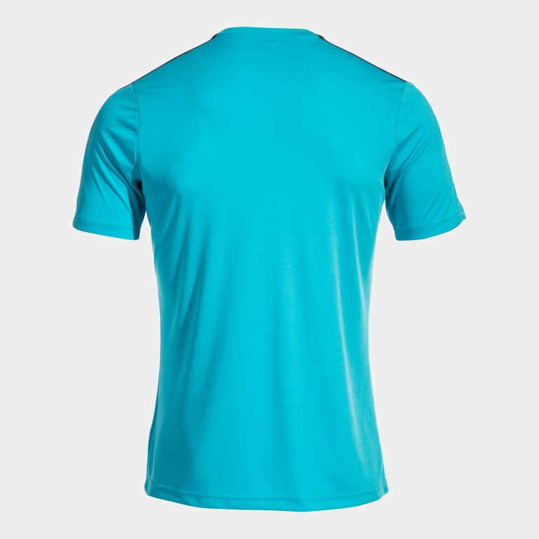 OLIMPIADA SHORT SLEEVE T-SHIRT FLUOR TURQUOISE NAVY