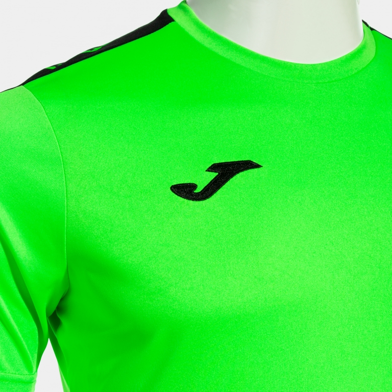 OLIMPIADA SHORT SLEEVE T-SHIRT FLUOR GREEN BLACK