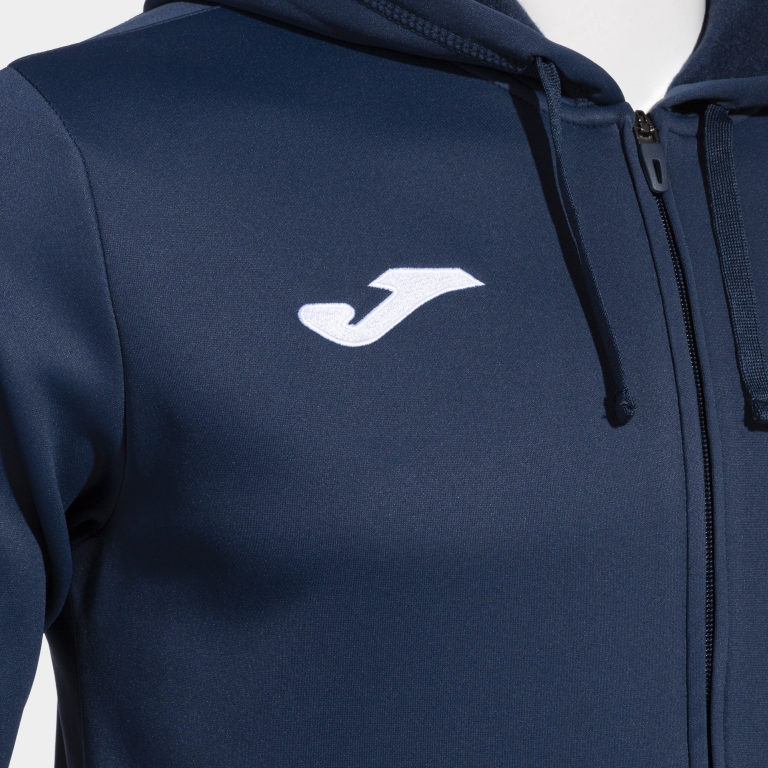 OLIMPIADA ZIP UP HOODIE NAVY
