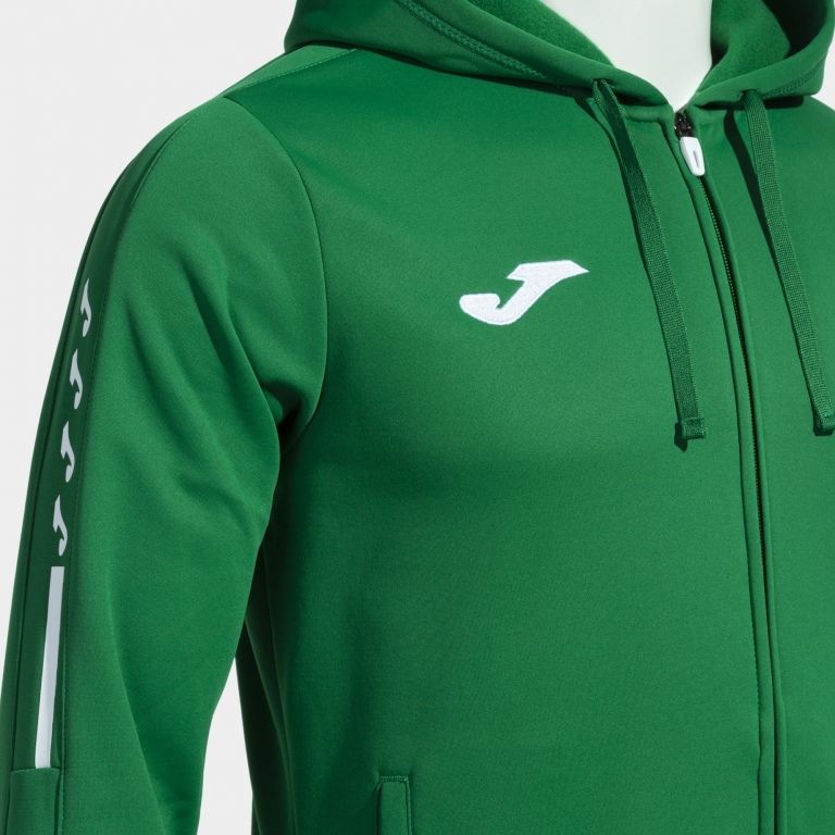OLIMPIADA ZIP UP HOODIE GREEN